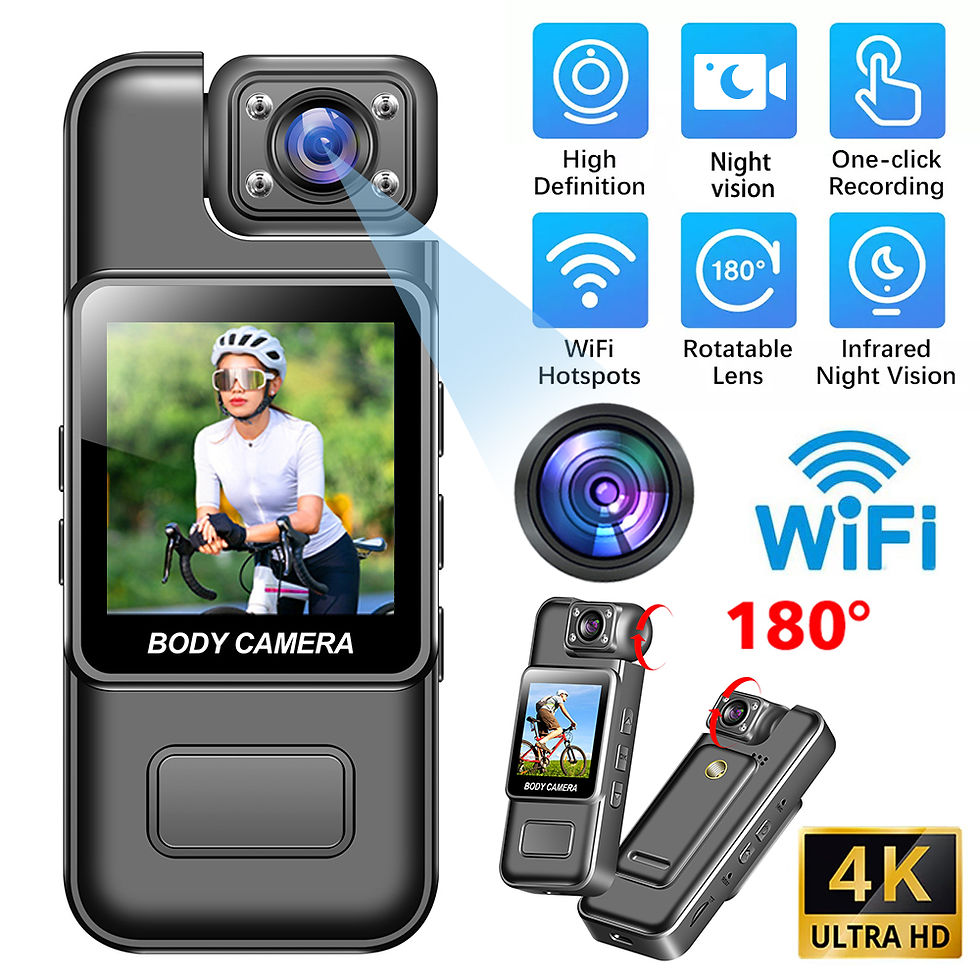 Thumbnail: New 4K 1080P HD WiFi Mini Camera Portable Digital Video Recorder 
