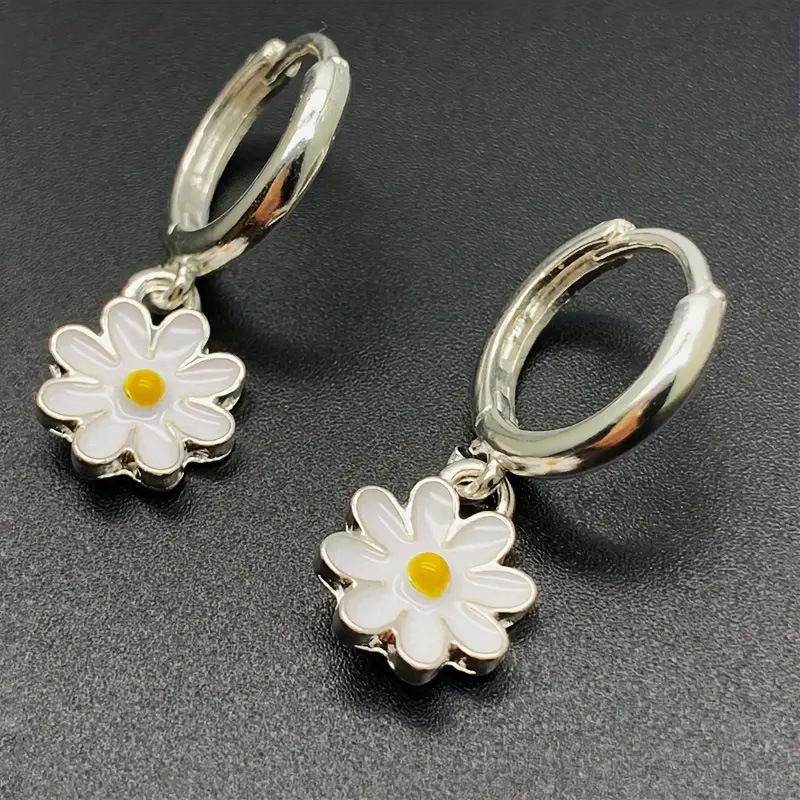 Thumbnail: Floral Drop Earrings Fresh Style Daily