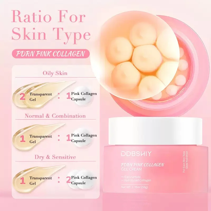 Miniatura: Korean PDRN Pink Collagen Capsule Cream with Niacinamide