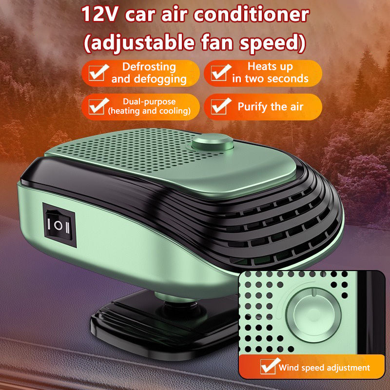 Thumbnail: 360° Rotation Winter Fast Car Heater 12V/24V 