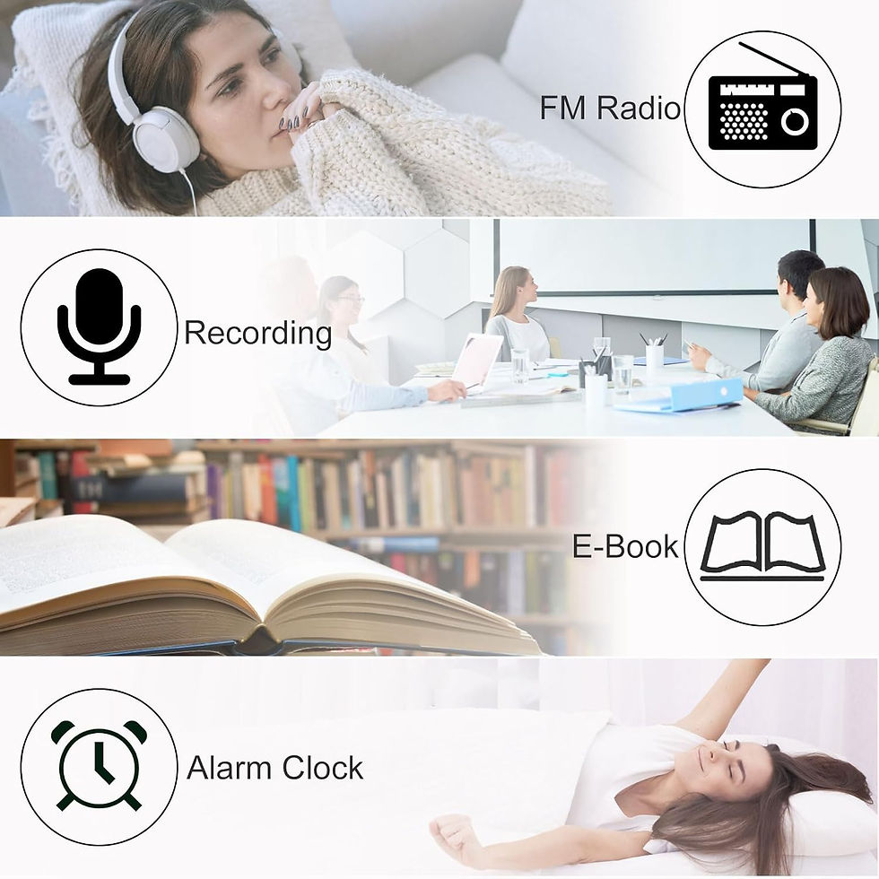 Thumbnail: Full Touch Screen Portable MP3 Player BT 