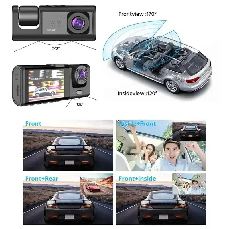 Thumbnail: DVR Dash Cam with LCD Screen