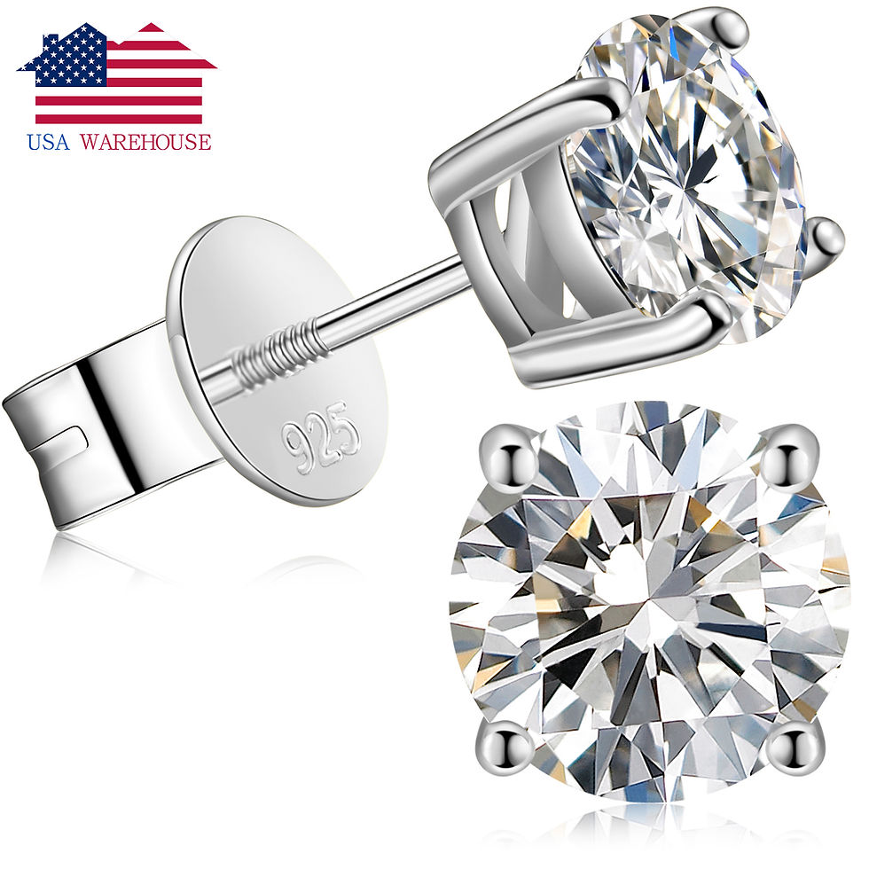 Miniatura: Women Men Jewelry White Gold 925 Sterling Silver 