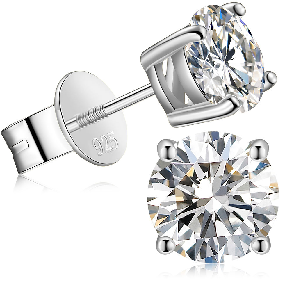 Thumbnail: Women Men Jewelry White Gold 925 Sterling Silver 
