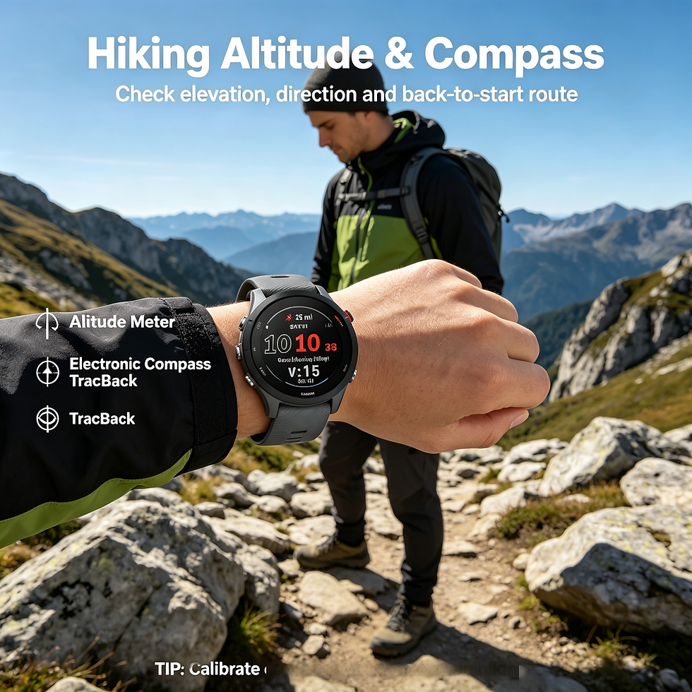 Miniatura: Garmin Forerunner 255 Smartwatch Multisport Fitness Tracker