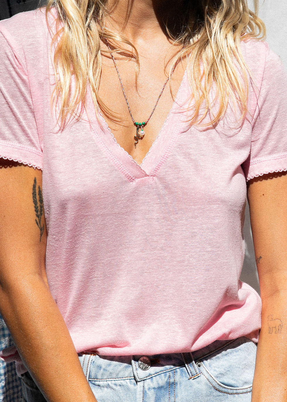 t-shirt fin et léger femme