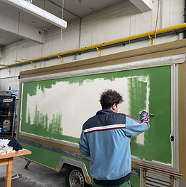 renovierung cafe cabine