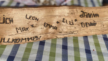 DIY Türschild Kraft der Sonne – basteln mit Kindern