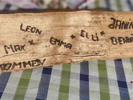 DIY Türschild Kraft der Sonne – basteln mit Kindern