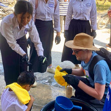 Paul at his first head lice session.