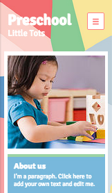 Uddannelse hjemmesideskabeloner – Daginstitution