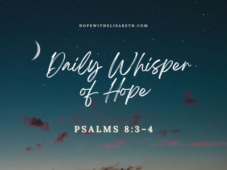 The Grandeur of Creation and Human Smallness