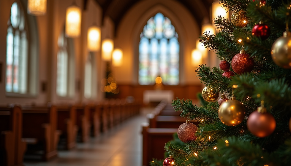 The light of Christ shines brighter than any season — the true reason for every celebration.