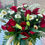 Thumbnail: #70 Red Rose &  White Floral Vase Arrangement