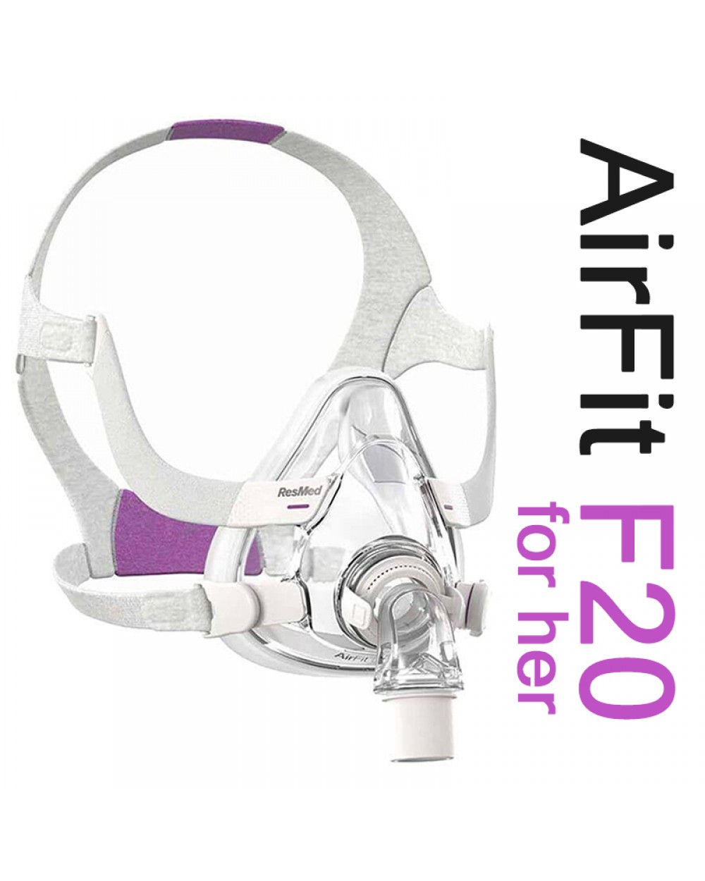 Mascarilla Full Face-Resmed AirFit F20 for her