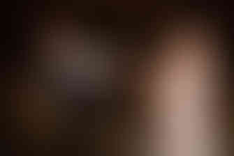 bride & groom sparing at reception