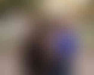 Becca Fellman standing next to Simply IKnow U Know in Ashland, Nebraska.