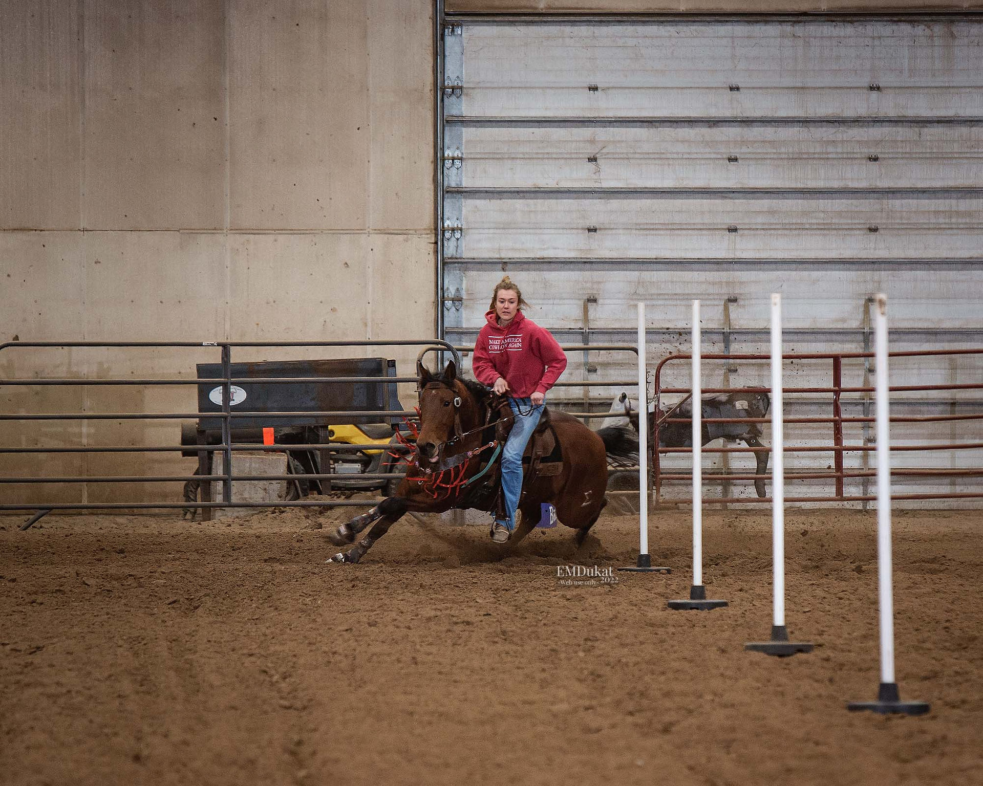 Ag Park Barrel Racing Series in Columbus, Nebraska