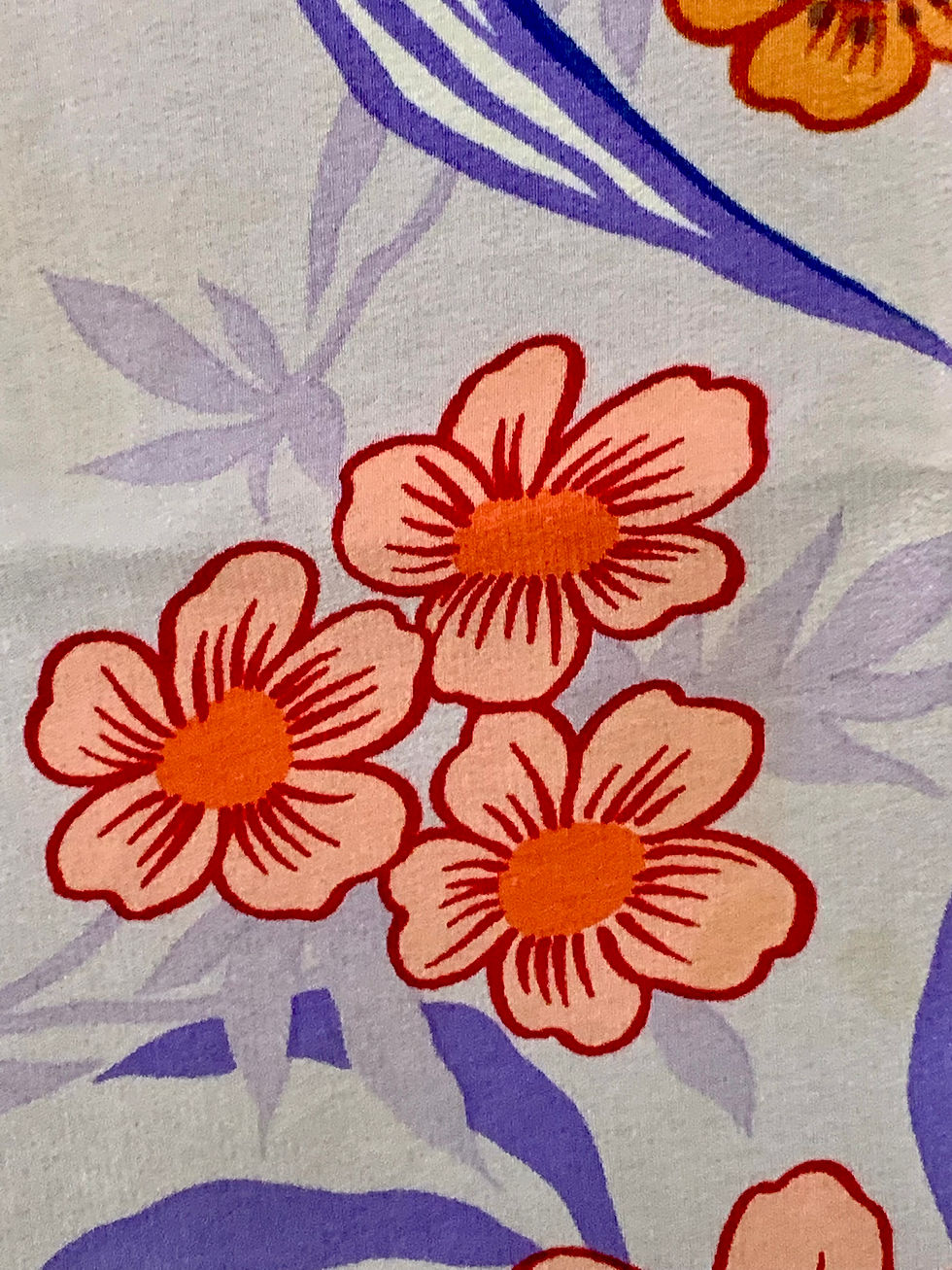 Thumbnail: Vintage silk scarf