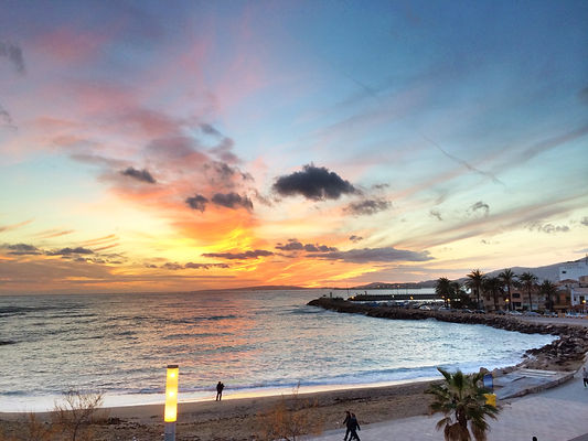 Sonnenuntergang in de Bucht von Portixol Palma de Mallorca