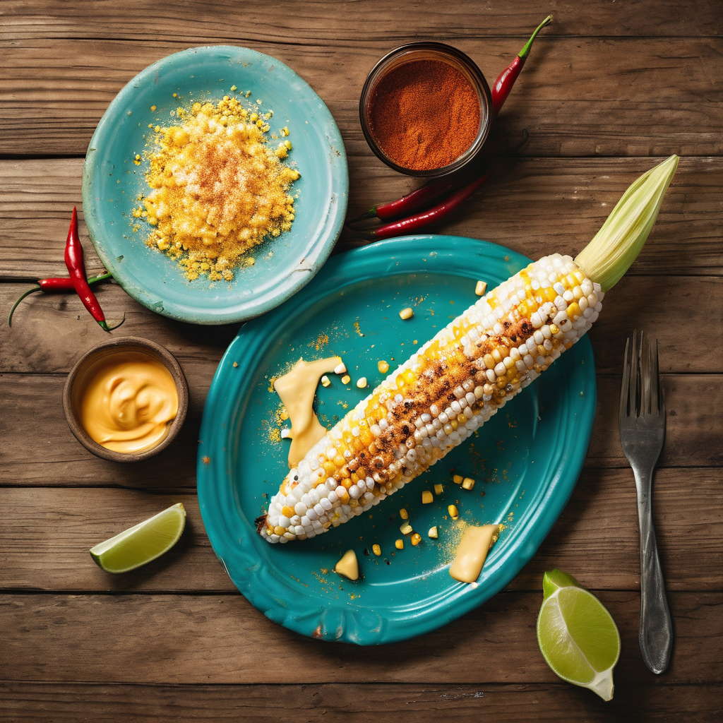 Arranged Food and Objects