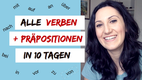 Verben mit festen Präpositionen: Wie schnell kannst du sie lernen?