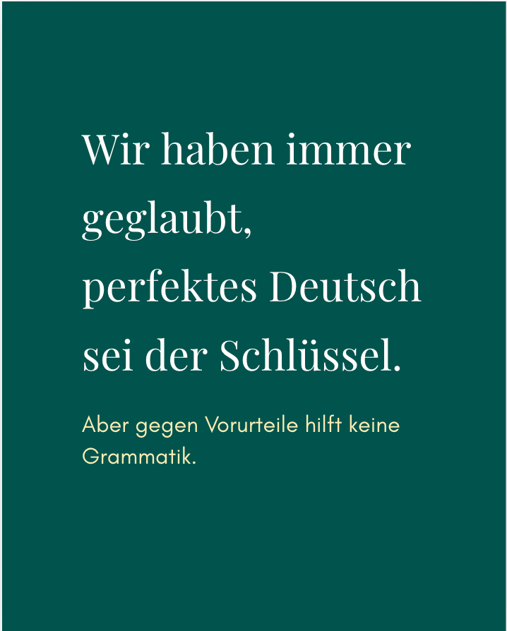 „Sie haben nicht hier studiert, oder?“ – Schweigen oder antworten?