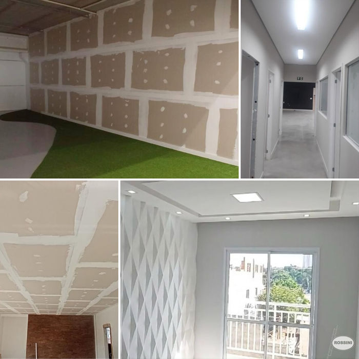 DRYWALL - FORROS E DIVISÓRIAS - ROSSINI SERVIÇÃO