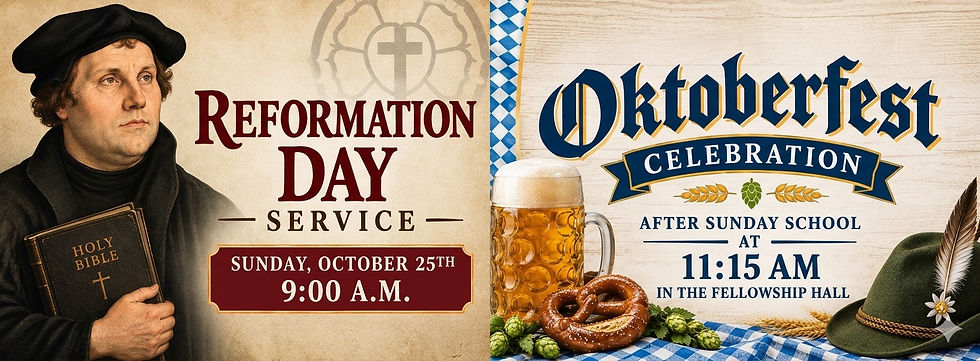 Web banner - reformation day