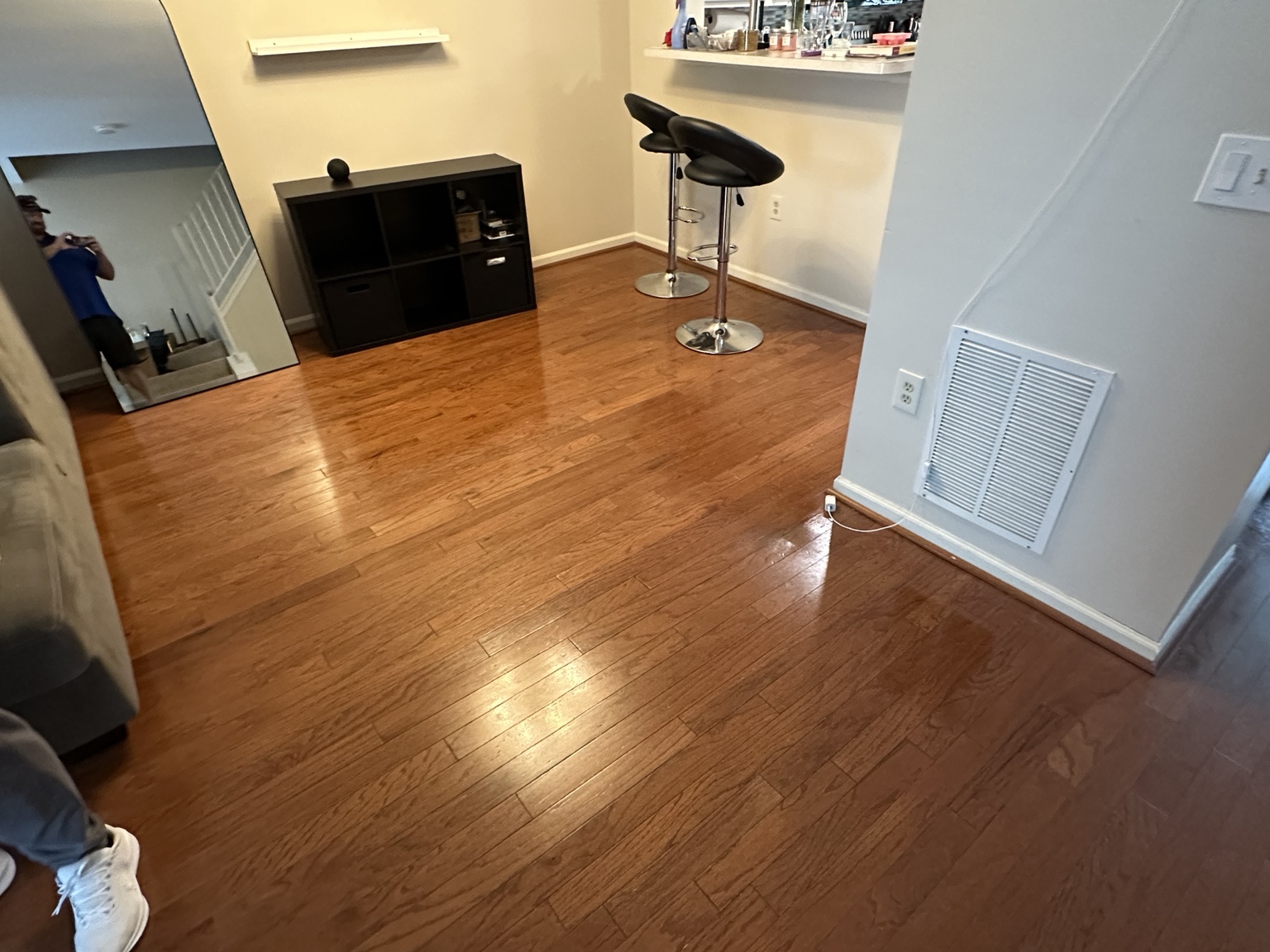 Cardinal Flooring LLC hardwood floor refinishing project photo 2