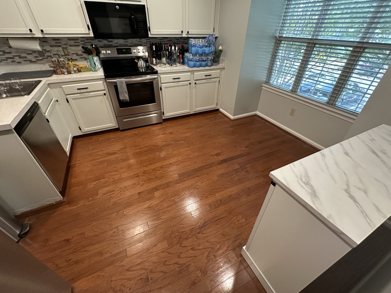 Cardinal Flooring LLC hardwood floor refinishing project photo 1