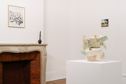 Group show, Galerie Idéale, Idéalement situé, Louis Le Kim, Brieuc Maire, Ivan Messac, Edgardo Navarro et Mengzhi Zheng.