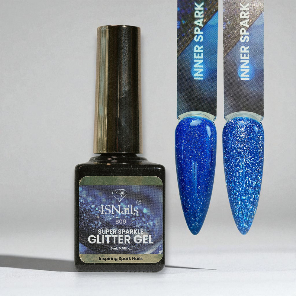 glitter gel polish