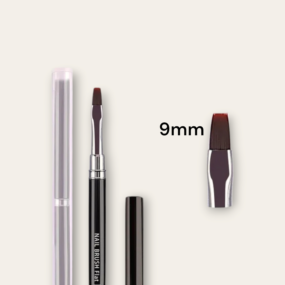 Gel brush flat