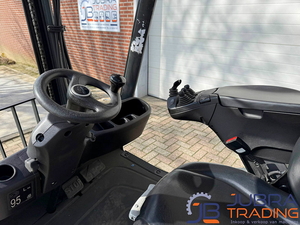 Thumbnail: Linde H14T LPG heftruck uit 2022 met Duplex doorkijkmast, Sideshift en Werkverlichting.
