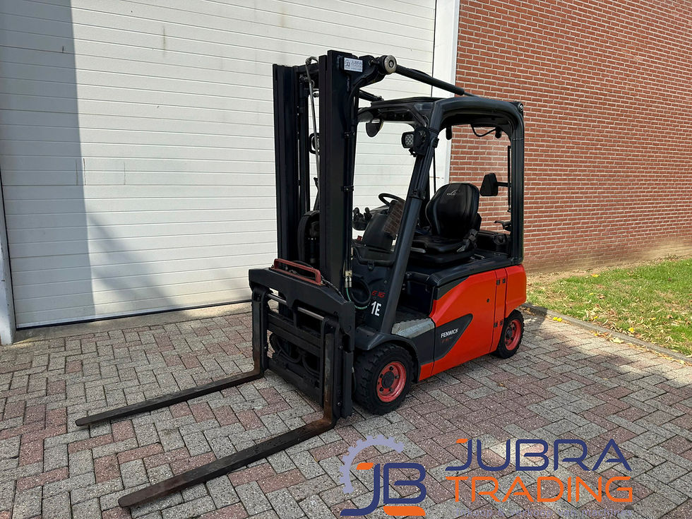 Miniaturbild: Linde E16P-02 elektrische heftruck vooraanzicht