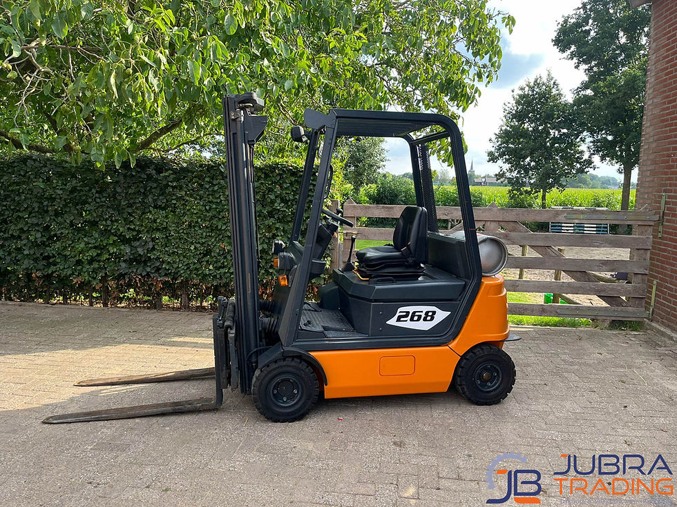 Still R70-16 LPG heftruck met 1600 kg hefvermogen, triplex mast en 4-cilinder motor – gebruikte Still vorkheftruck uit 2002.