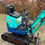 Thumbnail: IHI 9NX Minigraver Minigraver Graafmachine (nette staat!!)