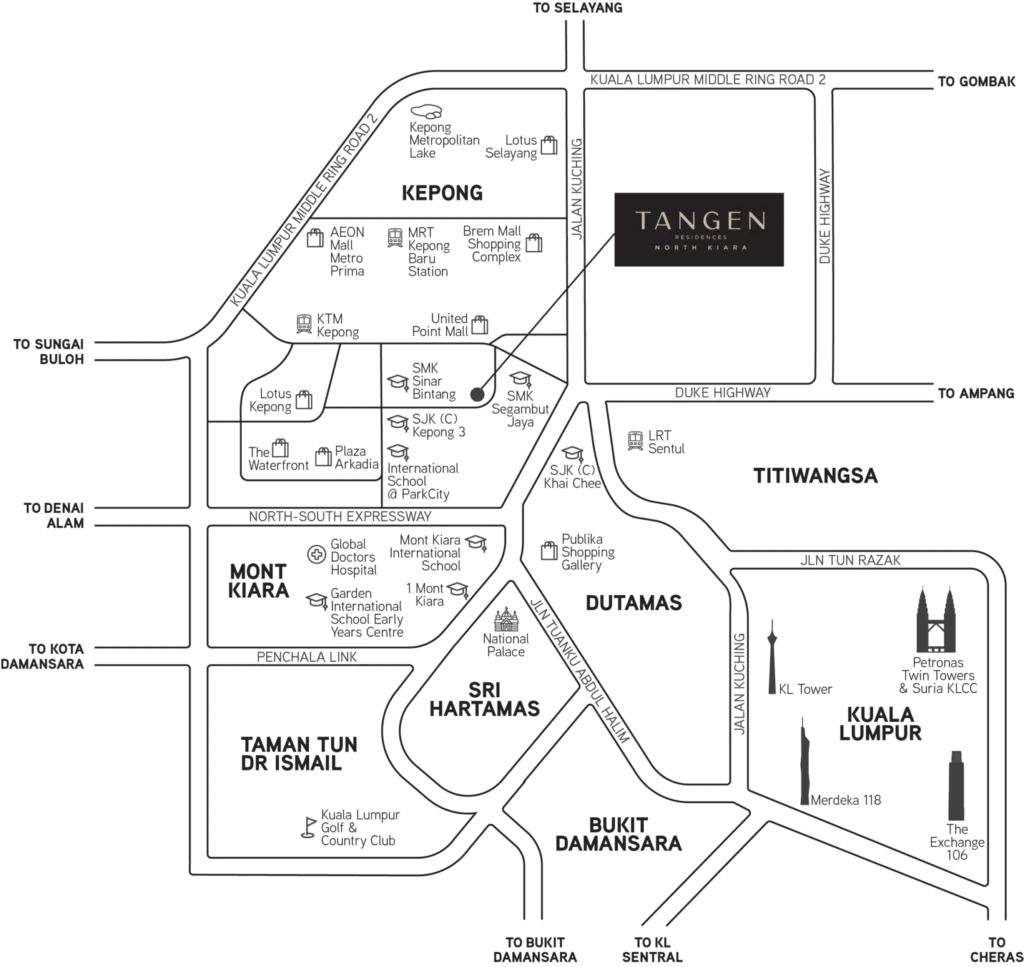 嵉苑 Tangen Residences  地圖