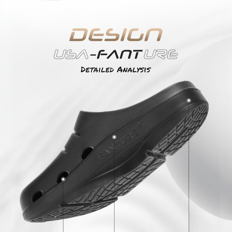 תמונה ממוזערת: כפכפים אורטופדיים להקלה על כאבים ותמיכה לקשת כף הרגל FANTURE