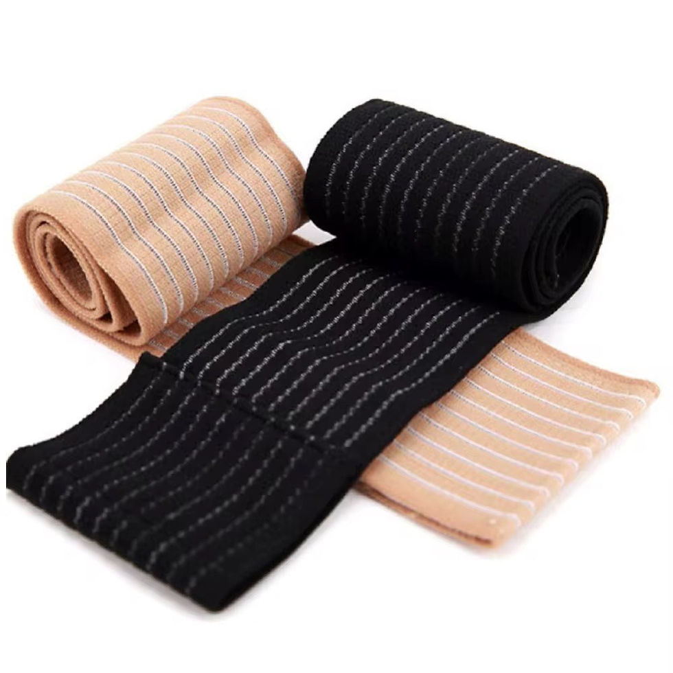 الصورة المصغرة: תחבושת ספורט אלסטית לשוק הרגל והברך WrapBand