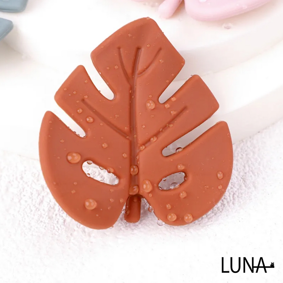 Thumbnail: Luna & Co - Silicone Leaf Teether
