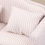 Thumbnail: Striped miniature double sofa Maileg style detailed pillow close up
