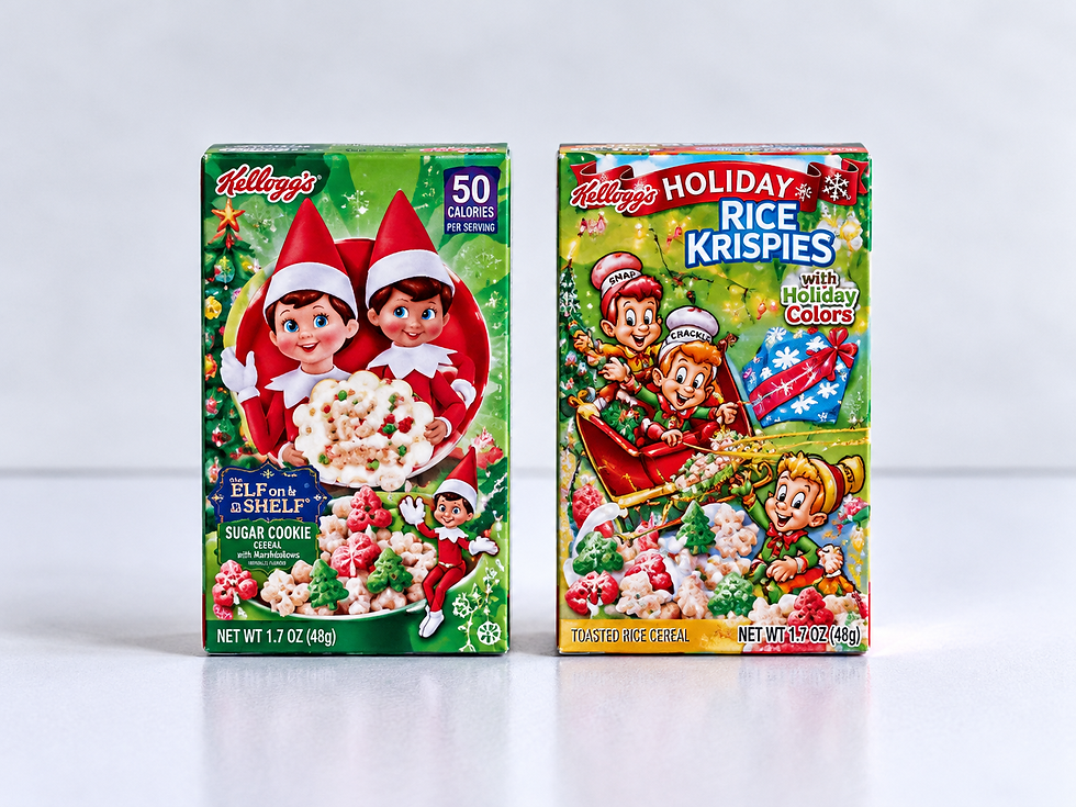 Thumbnail: Miniature Cereal Box Scale 1:12 Dollhouse Collectible Decor  - 1 Box