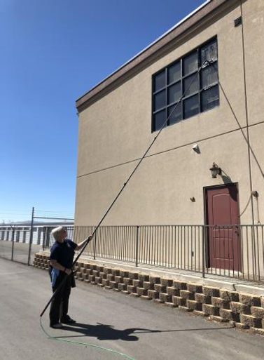 Water Fed Window Cleaner Utah