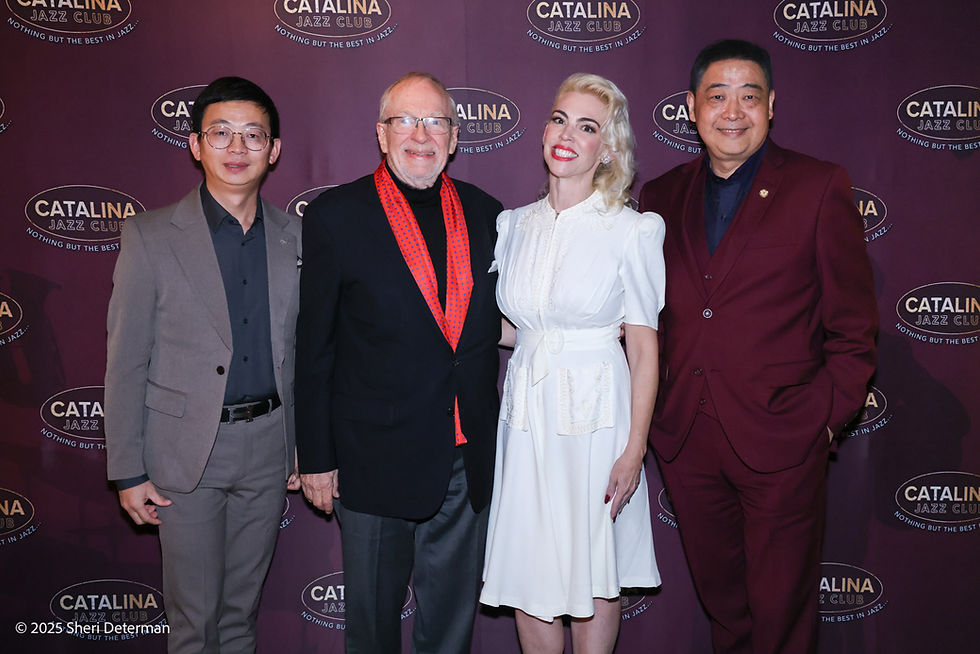 Singer Chris Mann and Brenna Whitaker's "The Hollywood Holiday Spectacular" Christmas Concert at the Catalina Jazz Club