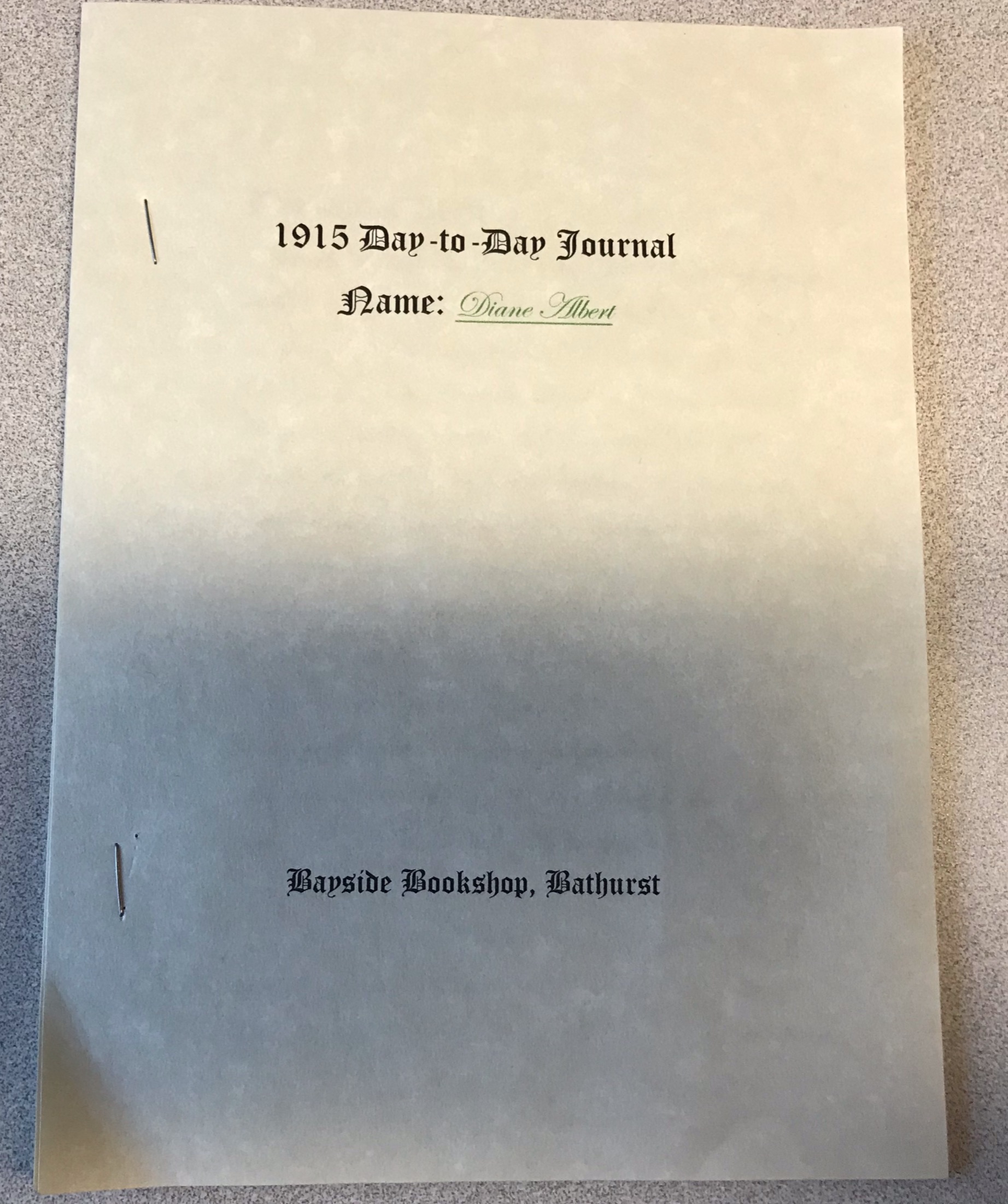 War Diary