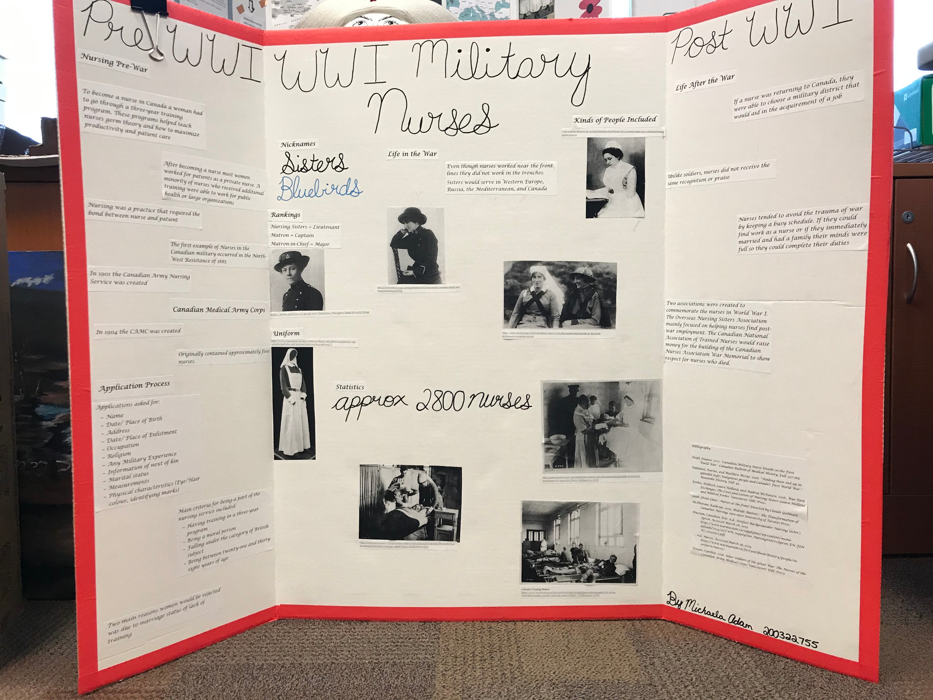 Military Nurses: Poster Presentation