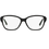 Thumbnail: Bvlgari 4089B 501 Black Eyeglasses with Crystal Details