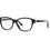 Thumbnail: Bvlgari 4089B 501 Black Eyeglasses with Crystal Details